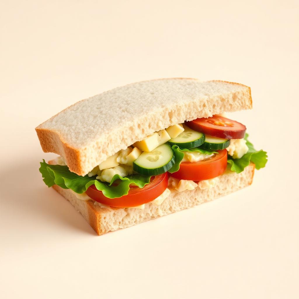 Cheese Salad Sandwich