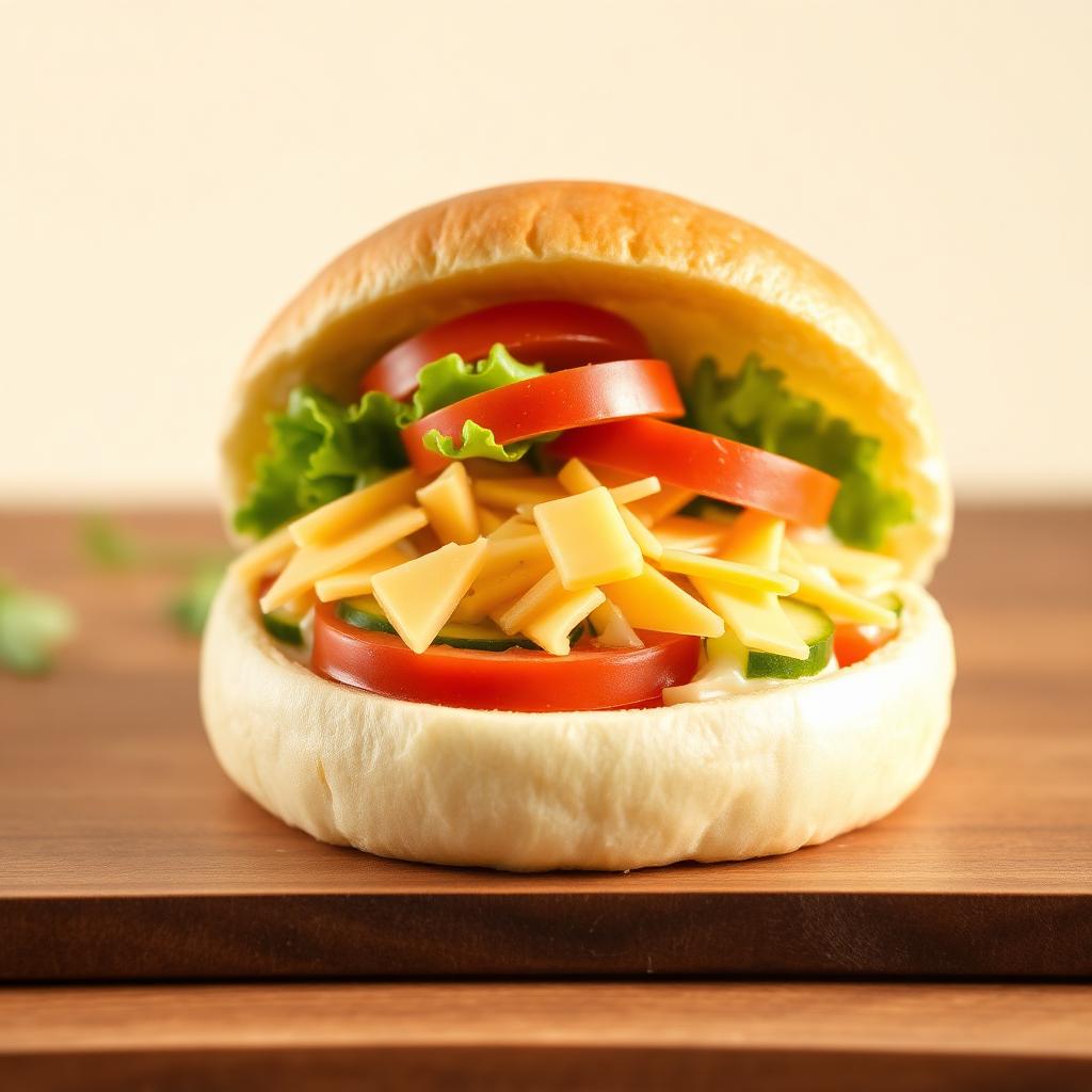 Cheese Salad Softroll
