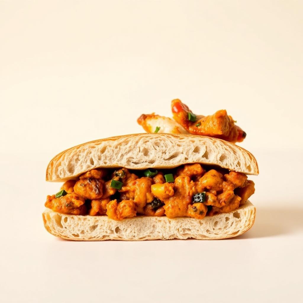 Chicken Jalfrezi Sandwich