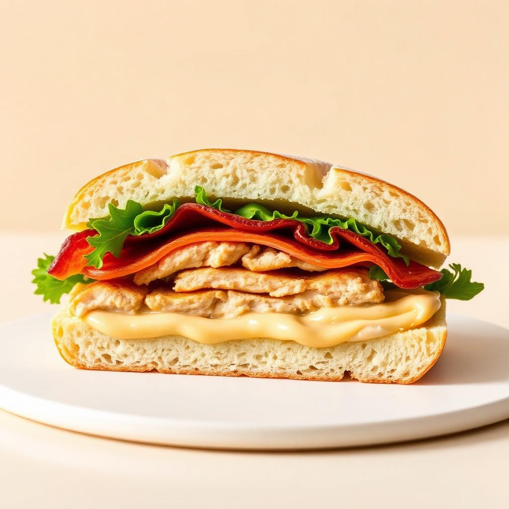 Chicken Mayo Bacon Sandwich