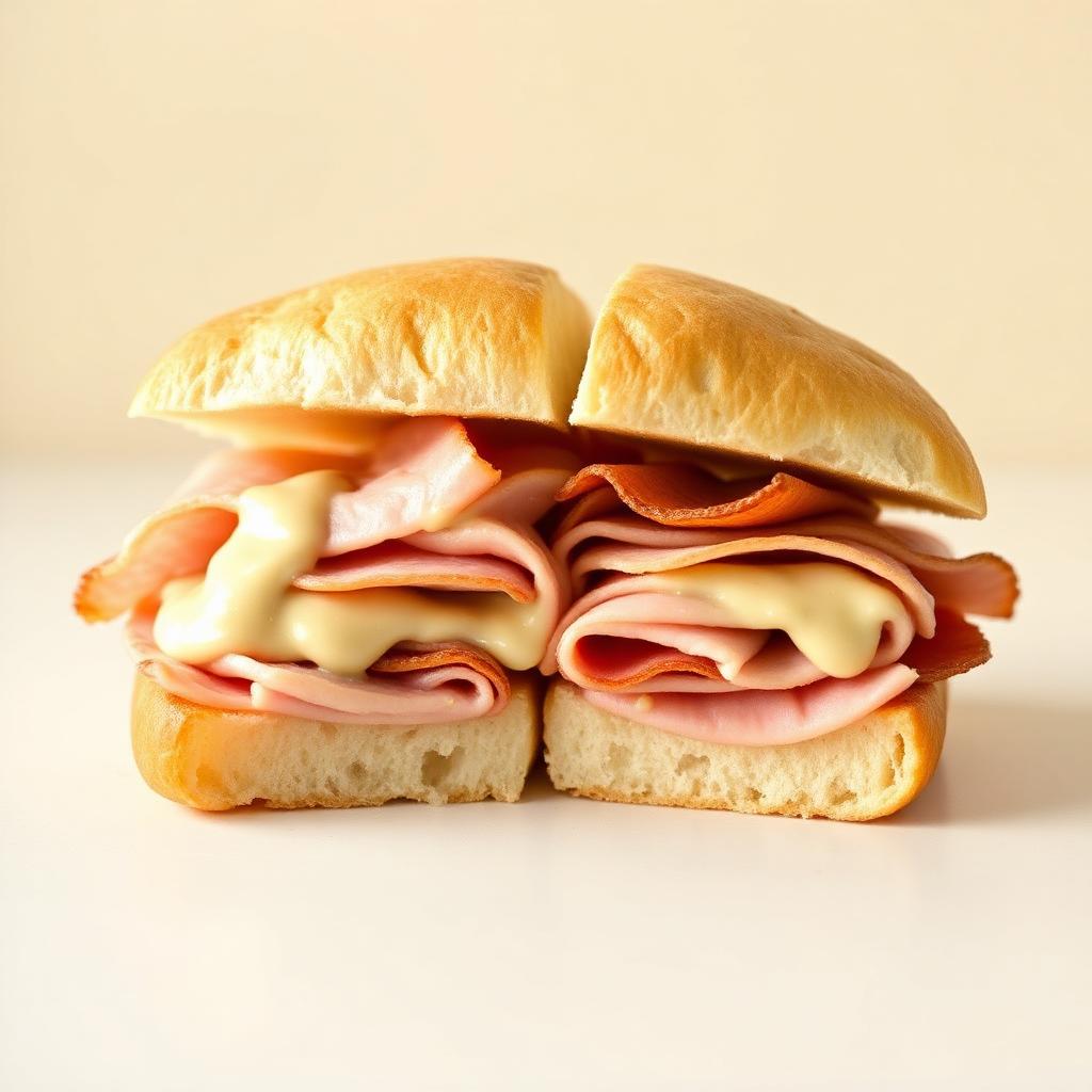 Chicken Mayo Ham Sandwich