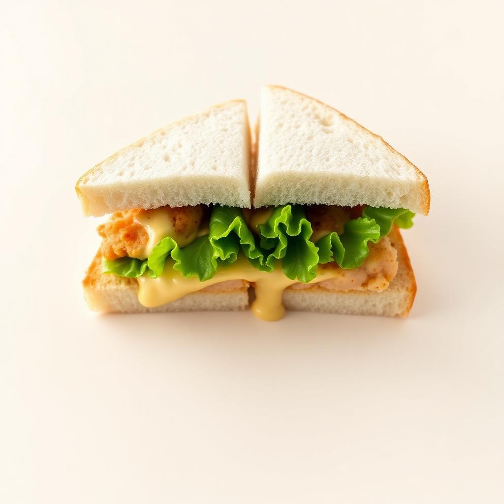 Chicken Mayo Lettuce Sandwich