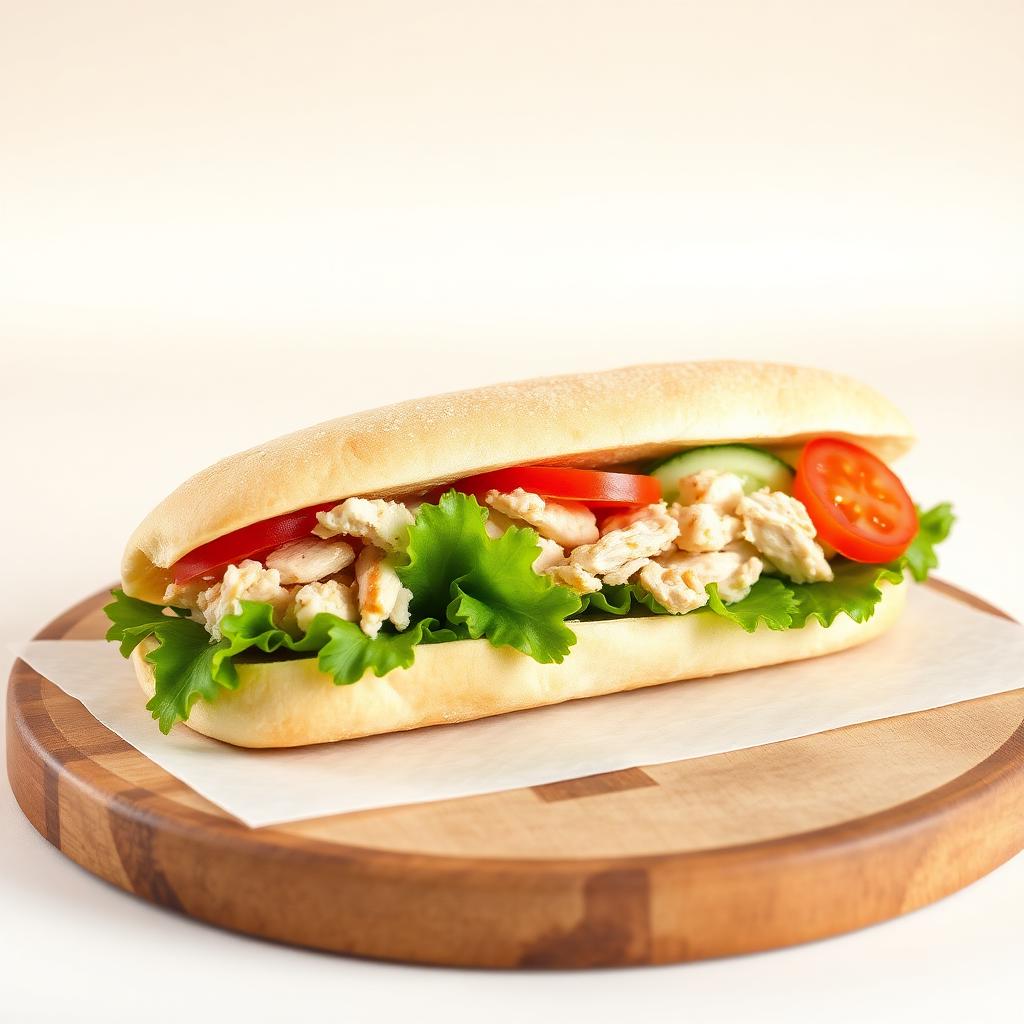 Chicken Salad Torpedo