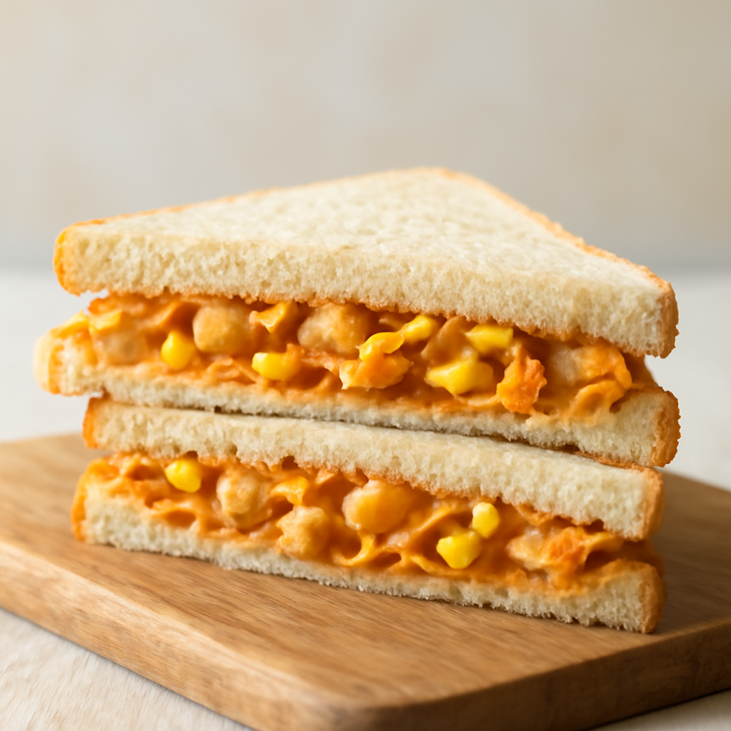 Chicken Tikka & Sweetcorn Sandwich