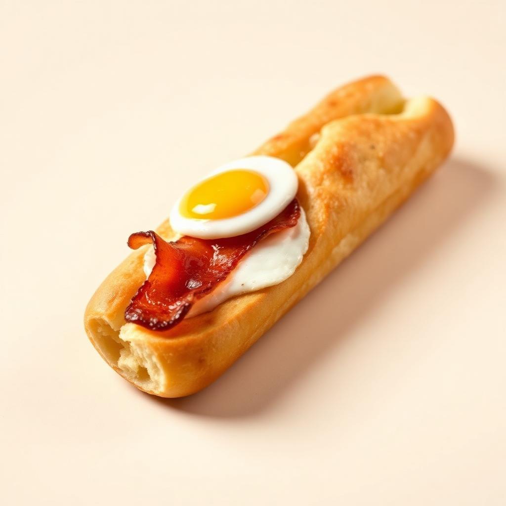 Egg Bacon French Stick