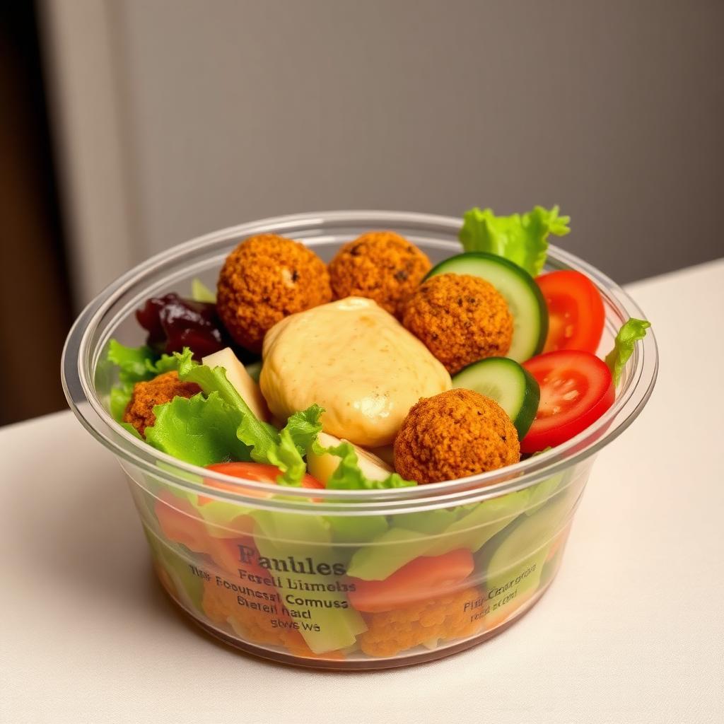 Falafel & Houmous Salad