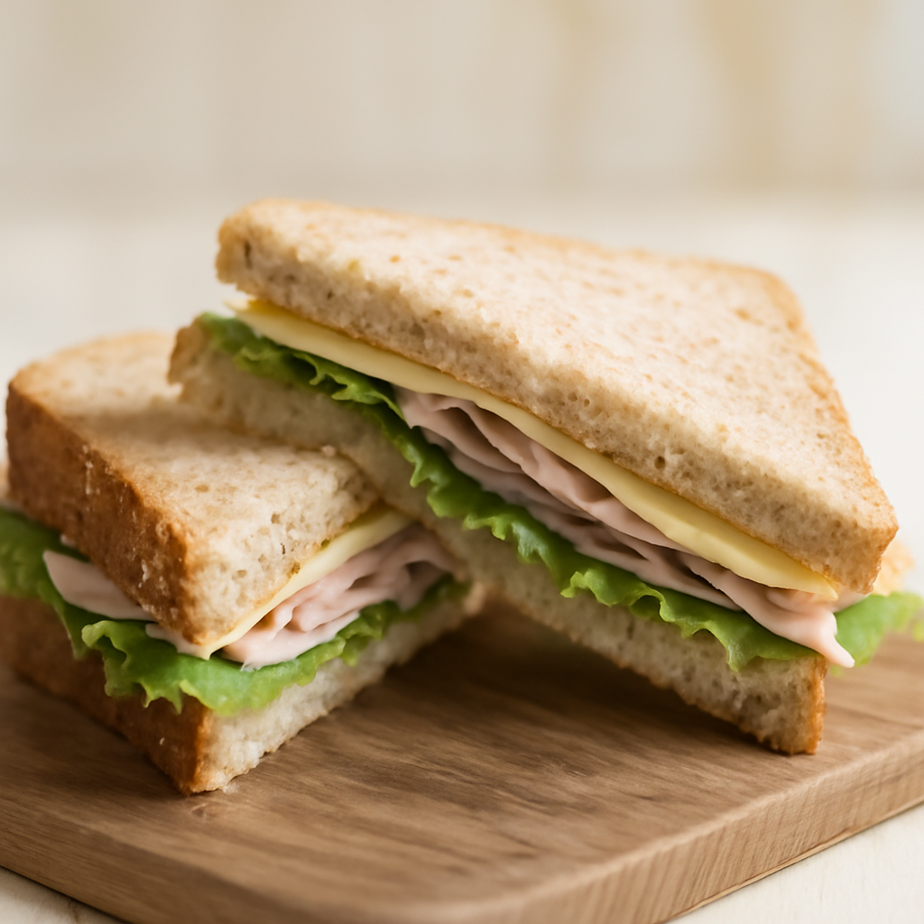 Ham & Cheese Salad Sandwich