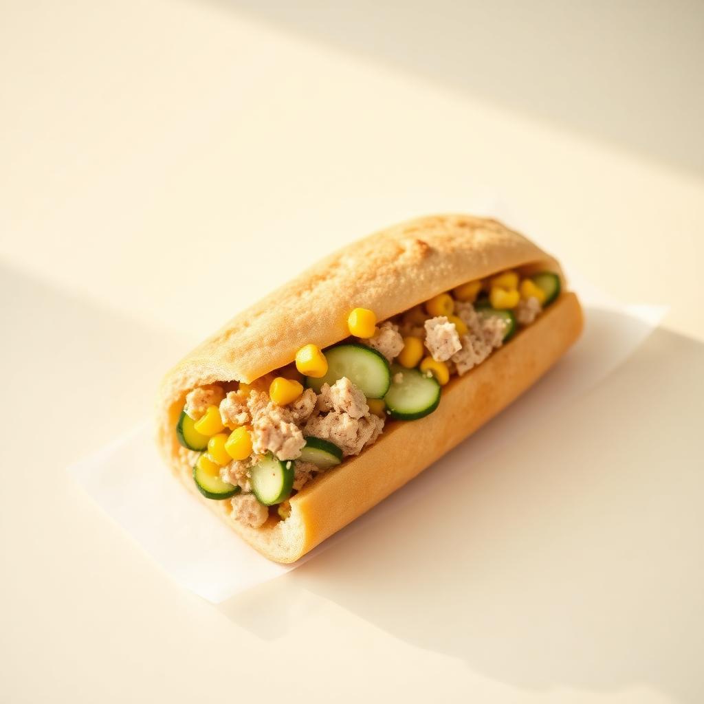 Tuna Sweetcorn Cucumber Torpedo