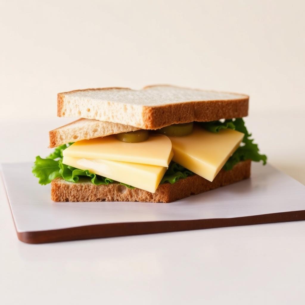 Two Cheese Ploughmans Sandwich